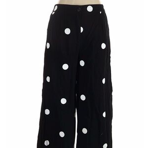 Dressed in LALA Black and White Polka Dot Pants